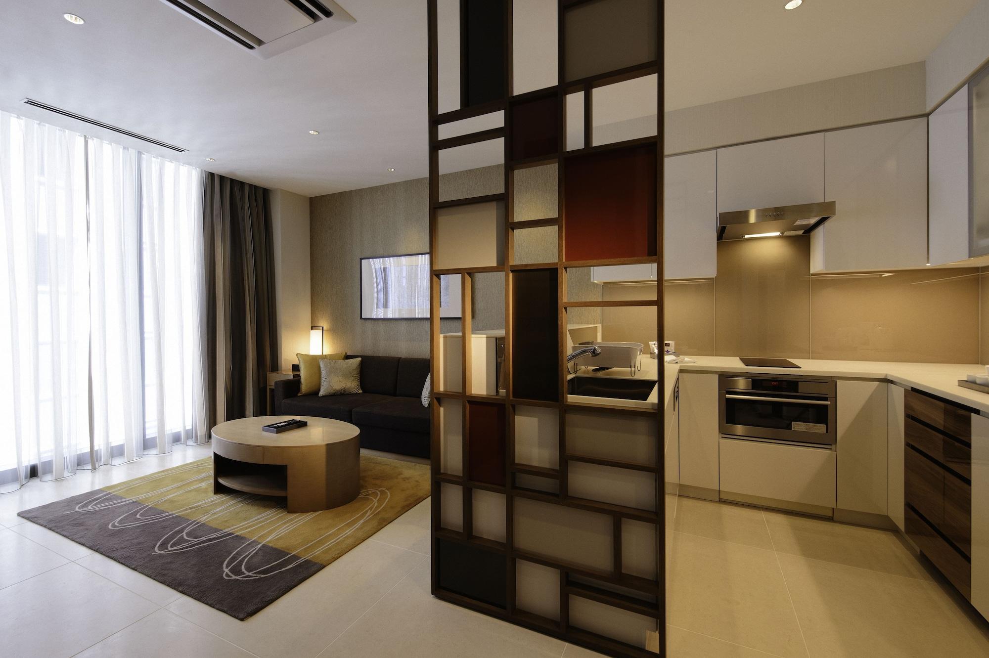 Hotel Oakwood Premier Tokio Exterior foto A modern Japanese apartment