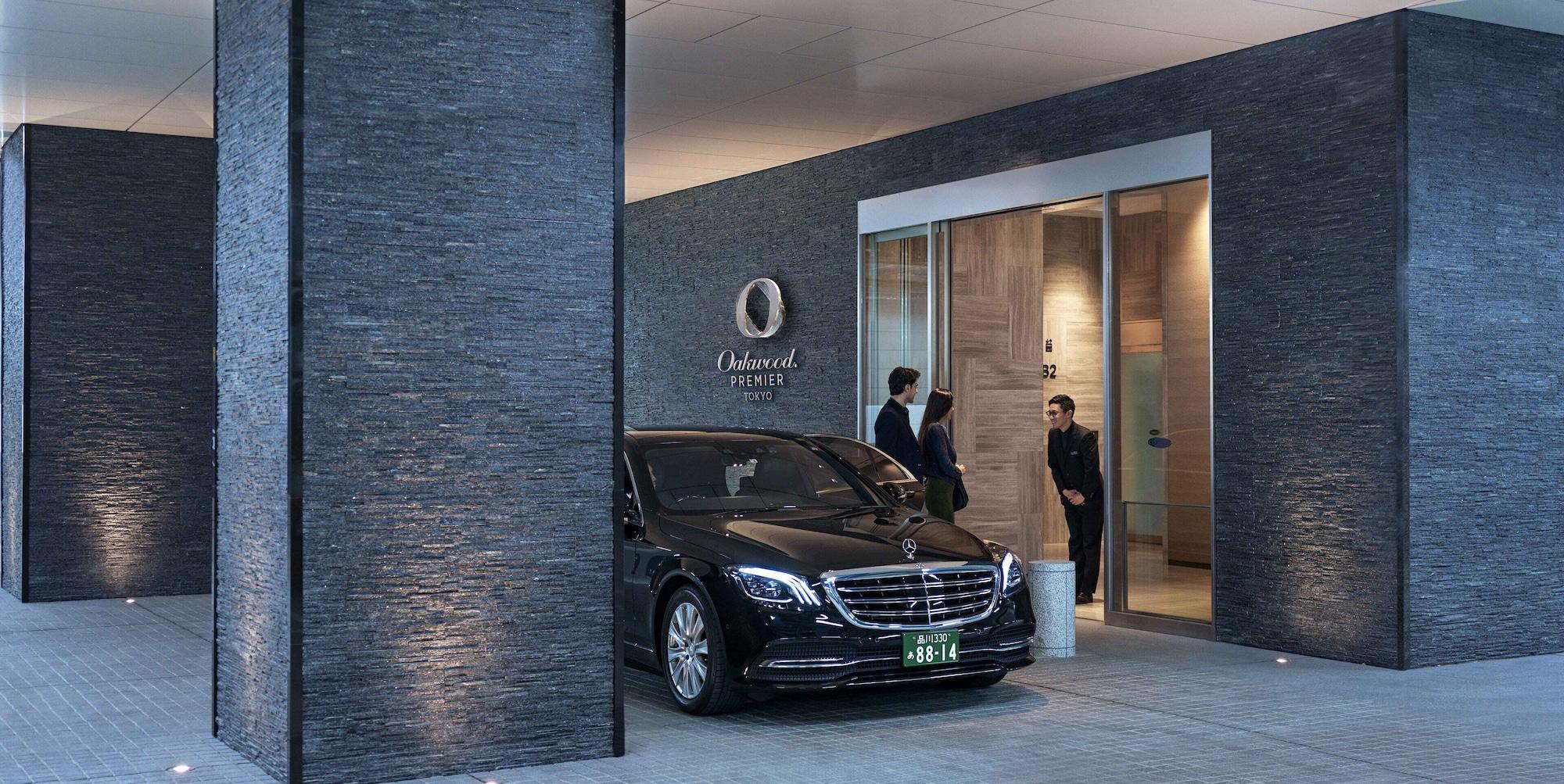 Hotel Oakwood Premier Tokio Exterior foto Entrance