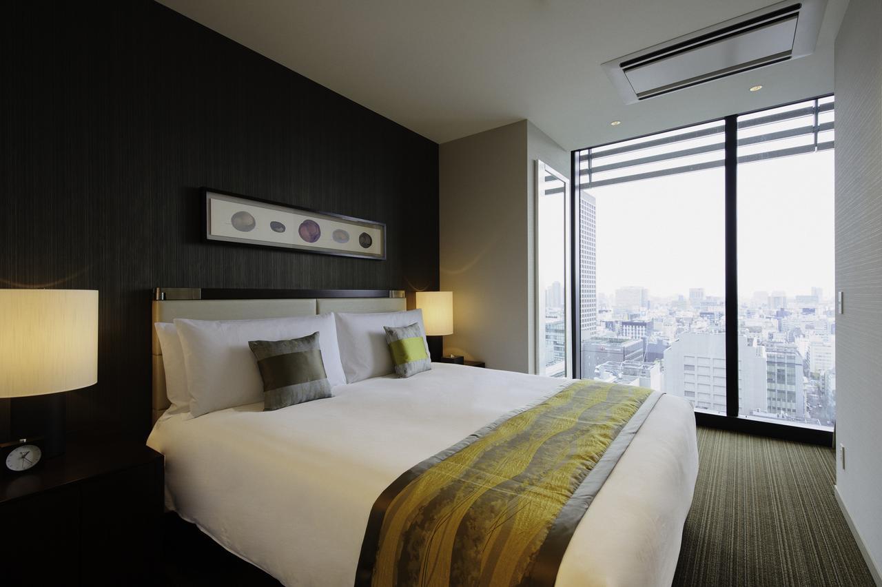 Hotel Oakwood Premier Tokio Exterior foto A bedroom at the hotel
